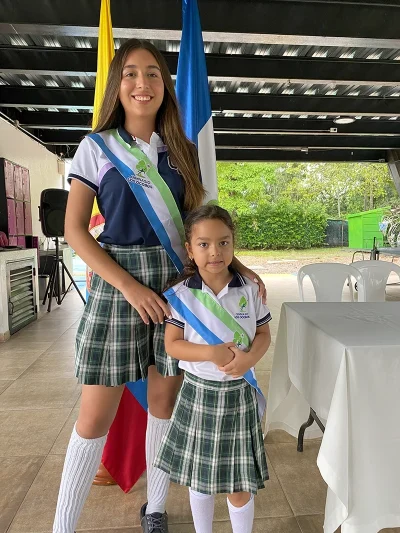 Estudiantes ganadores de Personería en Gimnasio los Ocobos 2024 para Primaria y Bachillerato